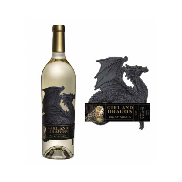 Girl and Dragon Pinot Grigio 2020 (750 ml) - Image 2